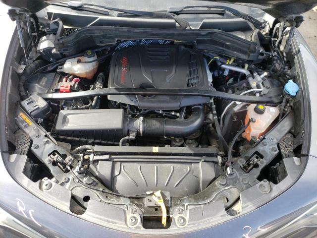 ZASFAKPN0J7B78964 - 2018 ALFA ROMEO STELVIO SPORT Grau Foto 12