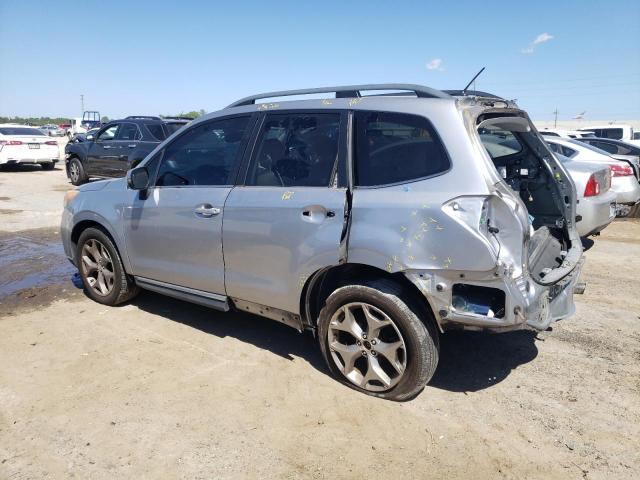 JF2SJAWC6FH460451 - 2015 SUBARU FORESTER 2.5I TOURING SILVER photo 2