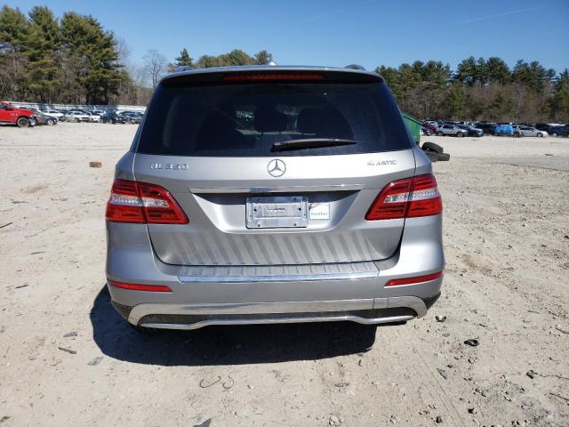 4JGDA5HB8EA377500 - 2014 MERCEDES-BENZ ML 350 4MATIC GRAY photo 6