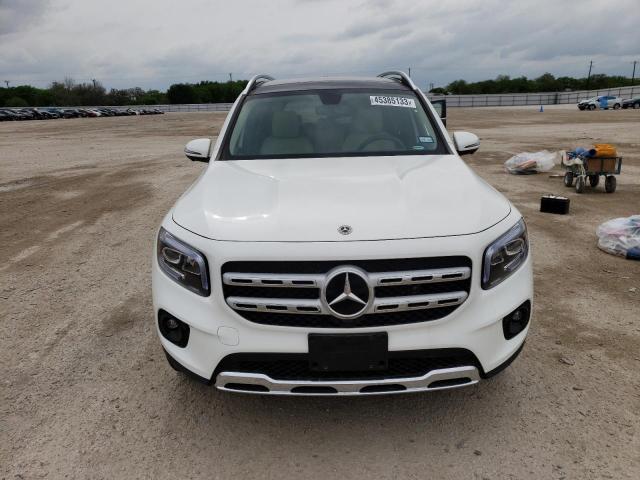 W1N4M4GB9NW190592 - 2022 MERCEDES-BENZ GLB 250 WHITE photo 5