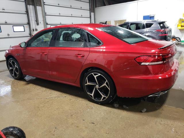 1VWMA7A32NC005056 - 2022 VOLKSWAGEN PASSAT R-LINE წითელი ფოტო 2