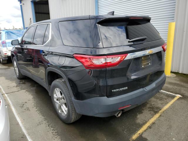 1GNERFKW5LJ213001 - 2020 CHEVROLET TRAVERSE LS BLACK photo 2