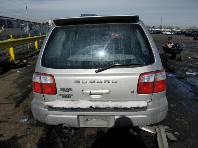 JF1SF65661H723898 - 2001 SUBARU FORESTER S 银色 照片 6