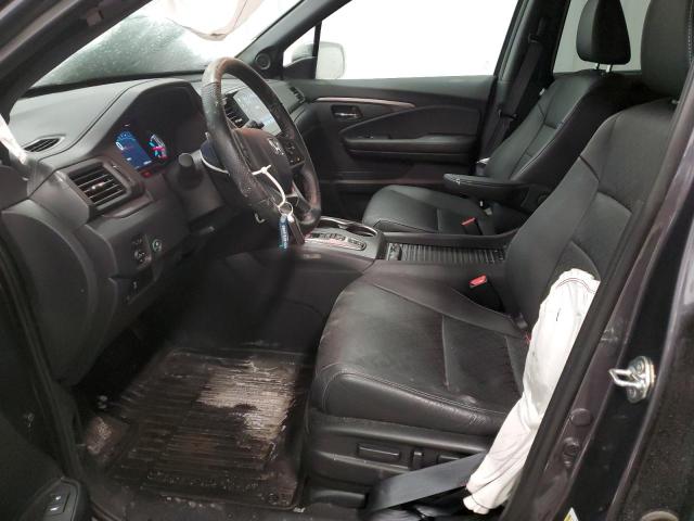 5FNYF8H53KB015564 - 2019 HONDA PASSPORT EXL GRAY photo 7