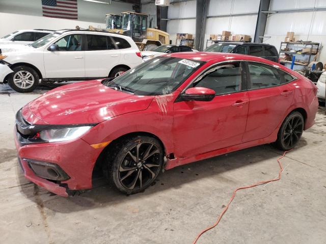 2HGFC2F88LH585437 - 2020 HONDA CIVIC SPORT 红色 照片 1