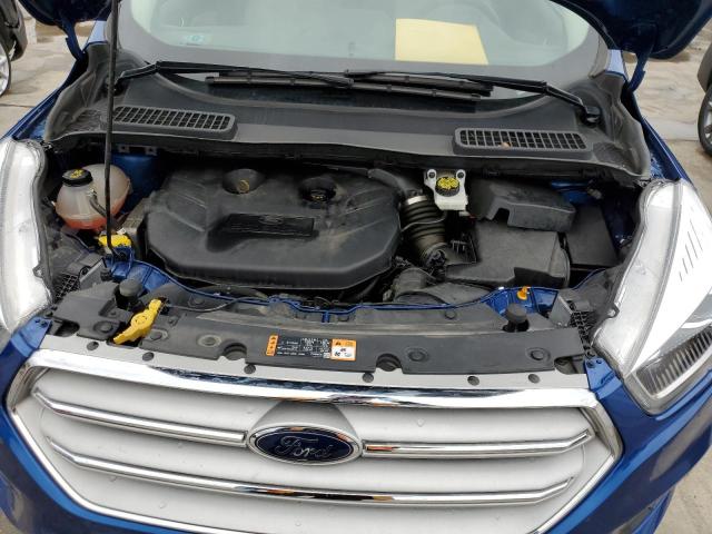 1FMCU9J96KUA37953 - 2019 FORD ESCAPE TITANIUM BLUE photo 11