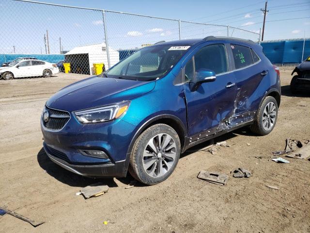 KL4CJCSM2KB954990 - 2019 BUICK ENCORE ESSENCE BLUE photo 1