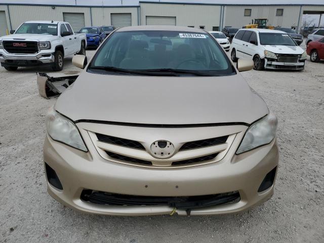 2T1BU4EE1BC549045 - 2011 TOYOTA COROLLA BASE TAN photo 5