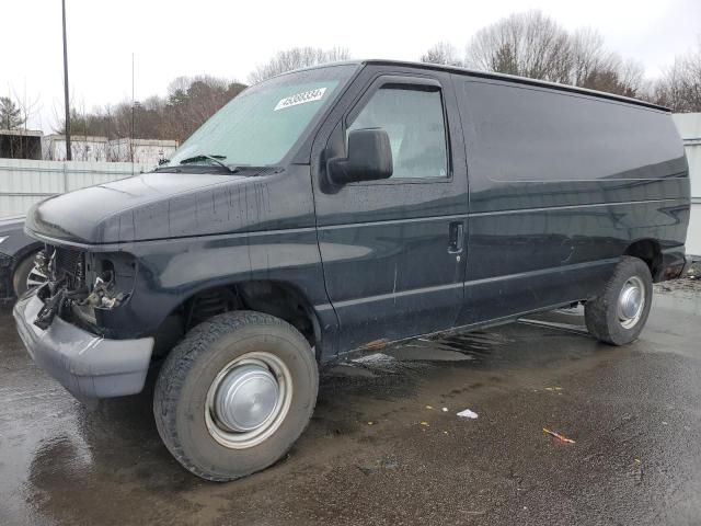 1FTSE34L66HA39007 - 2006 FORD ECONOLINE E350 SUPER DUTY VAN BLACK photo 1