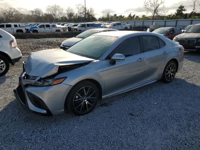 4T1G11AKXRU871572 - 2024 TOYOTA CAMRY SE NIGHT SHADE SILVER photo 1