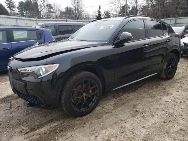 ZASPAKBN7M7D04804 - 2021 ALFA ROMEO STELVIO TI BLACK photo 1