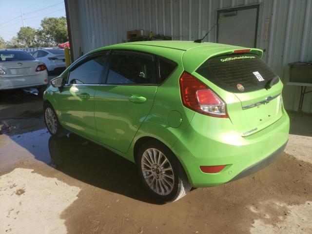 3FADP4FJ3EM207061 - 2014 FORD FIESTA TITANIUM GREEN photo 2