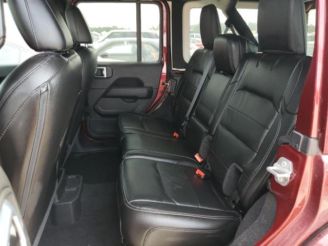 1C4HJXEN6MW718362 - 2021 JEEP WRANGLER U SAHARA BURGUNDY photo 10