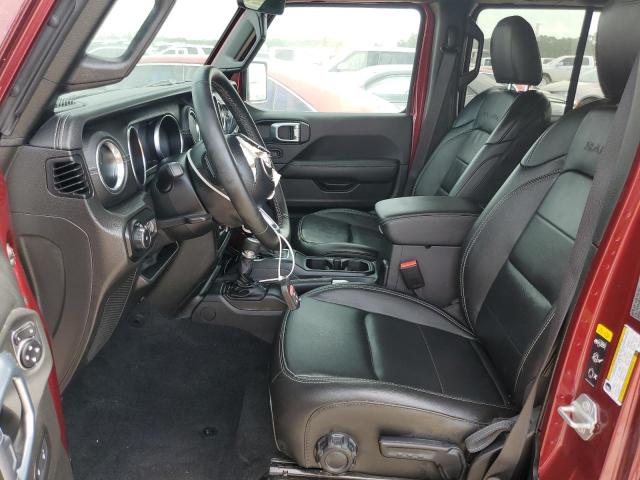 1C4HJXEN6MW718362 - 2021 JEEP WRANGLER U SAHARA BURGUNDY photo 7