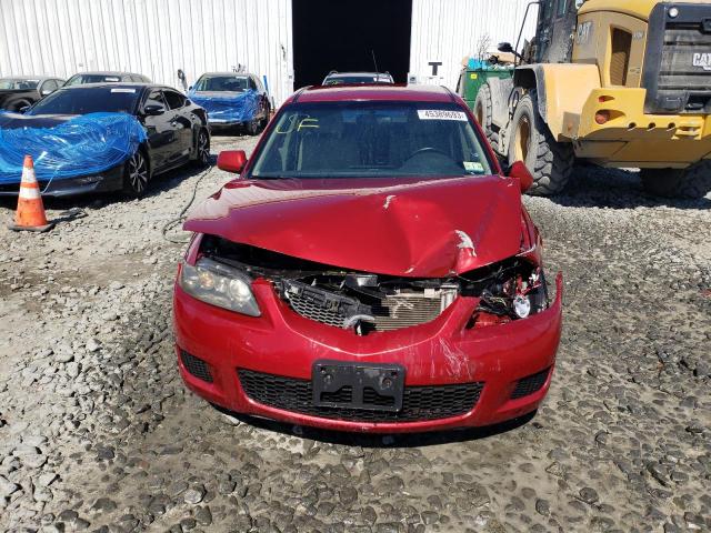 1YVHP80D265M65840 - 2006 MAZDA 6 S BURGUNDY photo 5