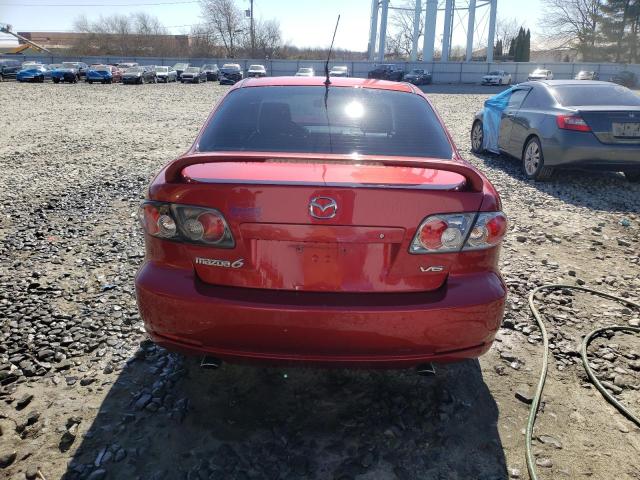 1YVHP80D265M65840 - 2006 MAZDA 6 S BURGUNDY photo 6