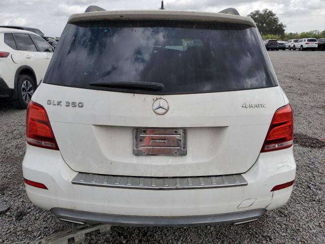 WDCGG8JB7DG114805 - 2013 MERCEDES-BENZ GLK 350 4MATIC WHITE photo 6