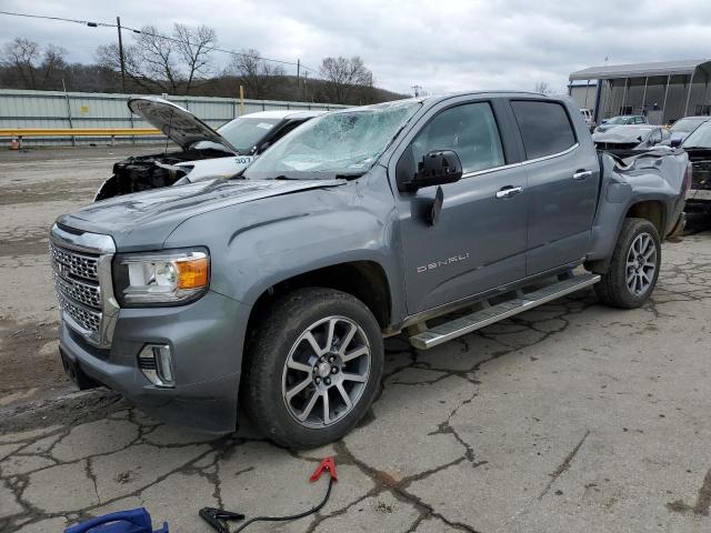 1GTP6EE11N1121388 - 2022 GMC CANYON DENALI GRAY photo 1