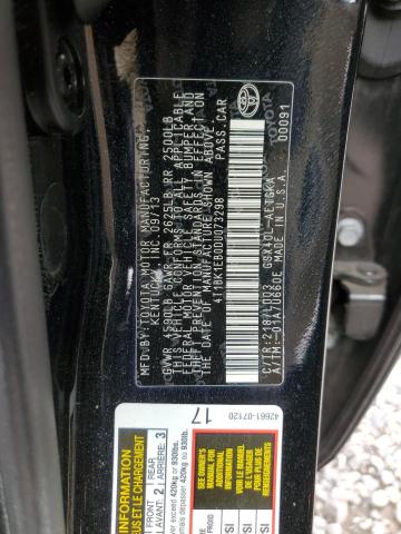 4T1BK1EB0DU073298 - 2013 TOYOTA AVALON BASE Qara foto 12