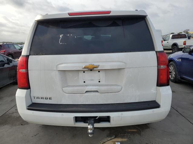 1GNSCAEC7HR333805 - 2017 CHEVROLET TAHOE C1500  LS WHITE photo 6