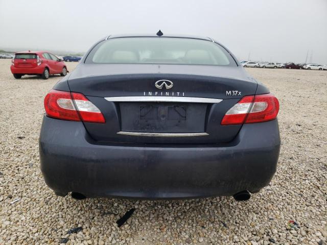 JN1BY1AR1BM374619 - 2011 INFINITI M37 X GRAY photo 6