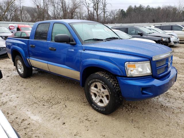 1D7HW68N68S537255 - 2008 DODGE DAKOTA SPORT BLUE photo 4