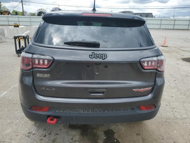 3C4NJDDB9LT177157 - 2020 JEEP COMPASS TRAILHAWK GRAY photo 6