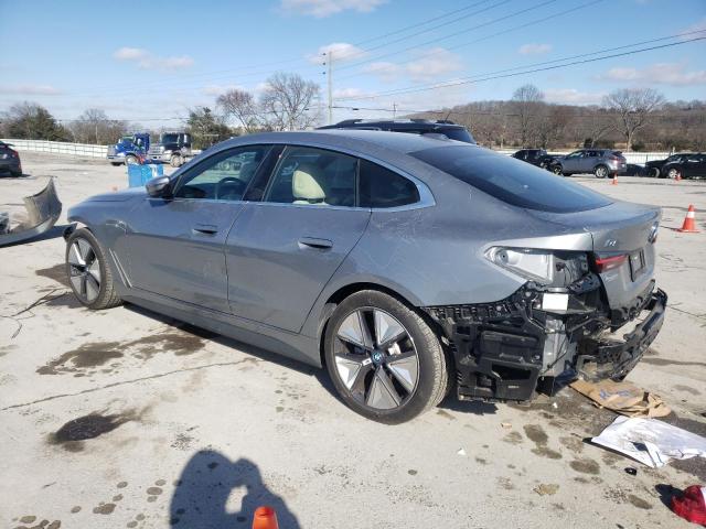 WBY73AW04PFP62210 - 2023 BMW I4 EDRIVE 40 GRAY photo 2