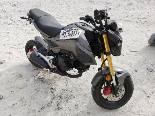 MLHJC6119H5203342 - 2017 HONDA GROM 125 GRAY photo 1