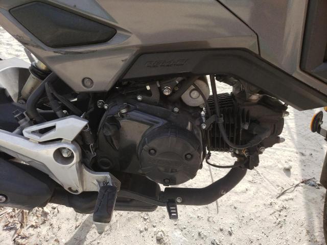 MLHJC6119H5203342 - 2017 HONDA GROM 125 GRAY photo 7