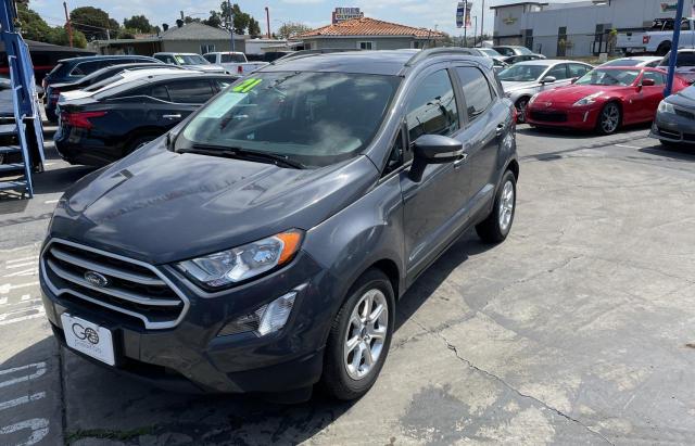 MAJ3S2GE2KC290513 - 2019 FORD ECOSPORT SE GRAY photo 2