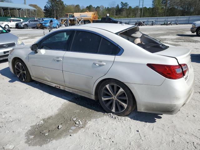 4S3BNBN64F3046117 - 2015 SUBARU LEGACY 2.5I LIMITED WHITE photo 2