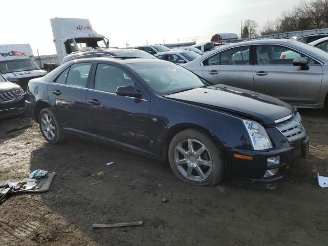 1G6DC67A960210876 - 2006 CADILLAC STS BLUE photo 4