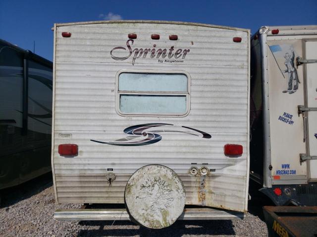 4YDT31524Y1012384 - 2001 KEYSTONE SPRINTER WHITE photo 9