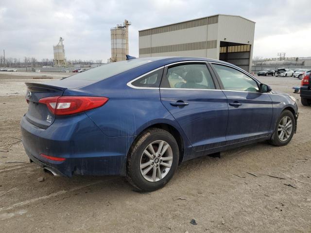 5NPE24AF6HH481283 - 2017 HYUNDAI SONATA SE BLUE photo 3