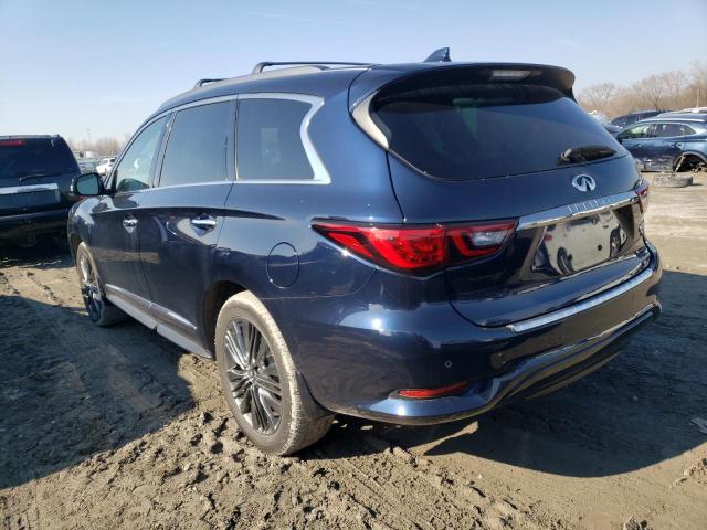 5N1DL0MM6KC510369 - 2019 INFINITI QX60 LUXE BLUE photo 2