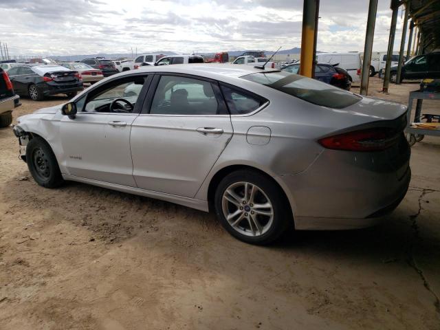 3FA6P0LUXJR269506 - 2018 FORD FUSION SE HYBRID GRAY photo 2