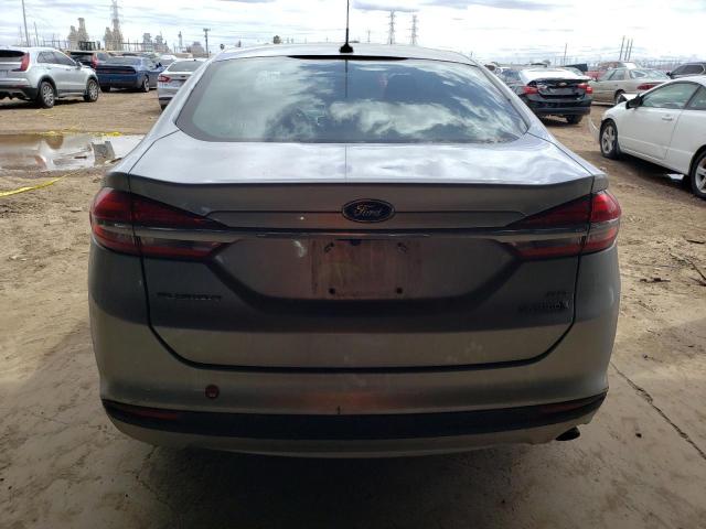 3FA6P0LUXJR269506 - 2018 FORD FUSION SE HYBRID GRAY photo 6