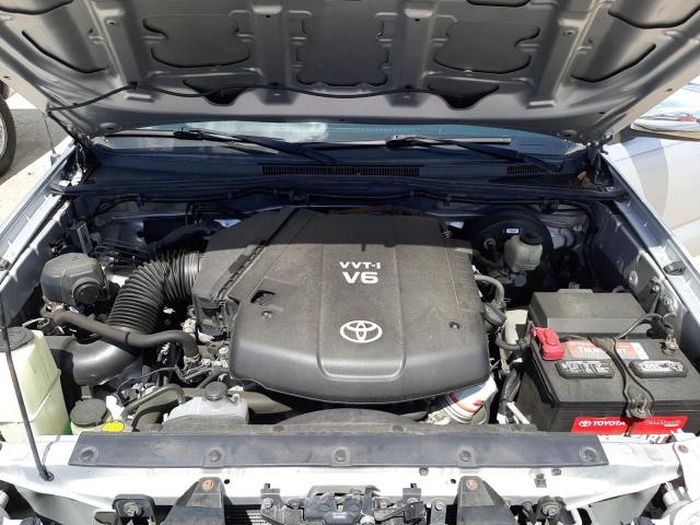 5TFJU4GN2DX047559 - 2013 TOYOTA TACOMA DOUBLE CAB PRERUNNER SILVER photo 11