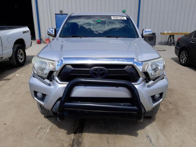 5TFJU4GN2DX047559 - 2013 TOYOTA TACOMA DOUBLE CAB PRERUNNER SILVER photo 5