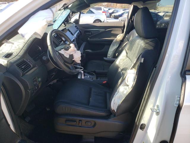 5FNYF8H52PB024554 - 2023 HONDA PASSPORT EXL WHITE photo 7