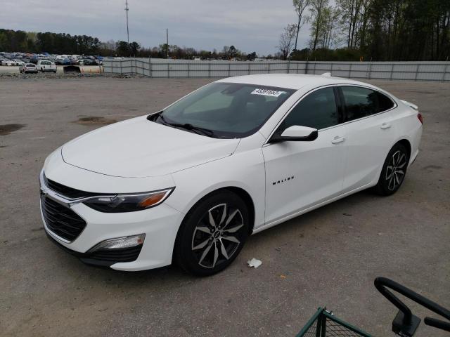 1G1ZG5ST4MF040374 - 2021 CHEVROLET MALIBU RS თეთრი ფოტო 1
