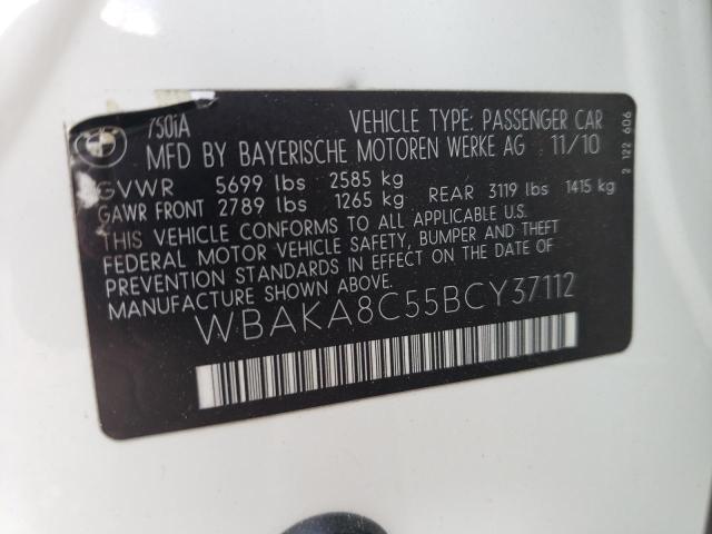 WBAKA8C55BCY37112 - 2011 BMW ALPINA B7 I Beyaz fotoğraf 12