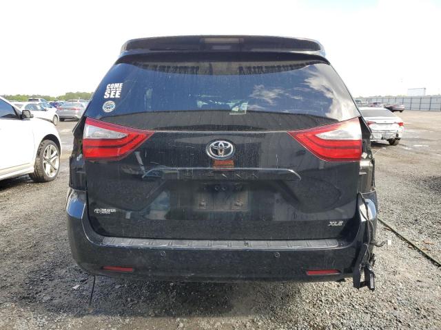 5TDYZ3DC0HS803804 - 2017 TOYOTA SIENNA XLE BLACK photo 6