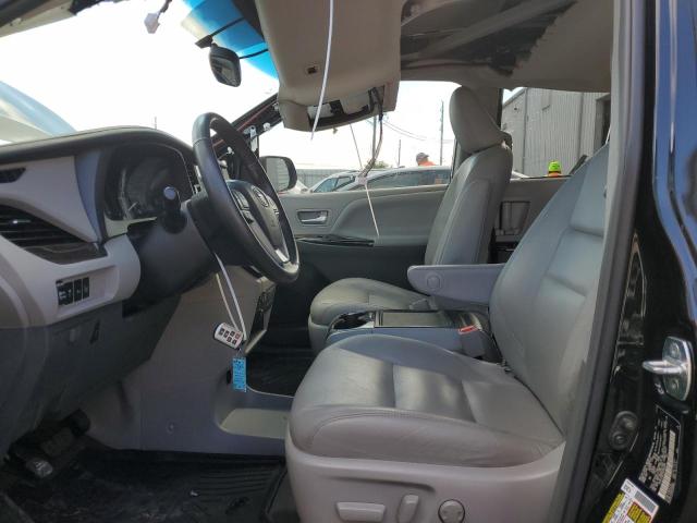 5TDYZ3DC0HS803804 - 2017 TOYOTA SIENNA XLE BLACK photo 7