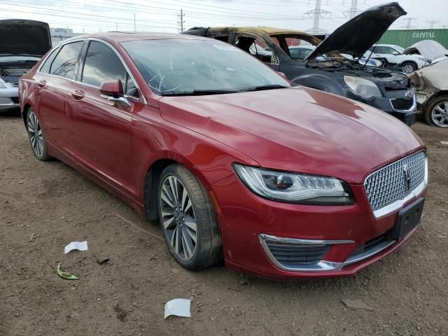 3LN6L5E94HR663889 - 2017 LINCOLN MKZ RESERVE RED photo 4