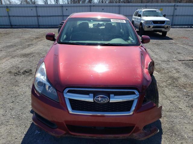 4S3BMBC69D3027839 - 2013 SUBARU LEGACY 2.5I PREMIUM RED photo 5