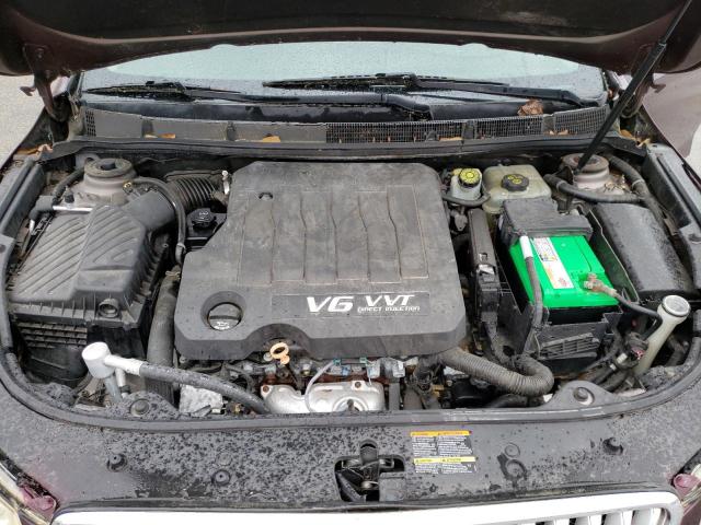 1G4GE5EV5AF218477 - 2010 BUICK LACROSSE CXS BURGUNDY photo 11