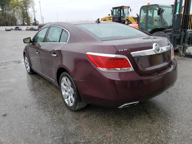 1G4GE5EV5AF218477 - 2010 BUICK LACROSSE CXS BURGUNDY photo 2