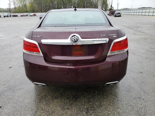 1G4GE5EV5AF218477 - 2010 BUICK LACROSSE CXS BURGUNDY photo 6